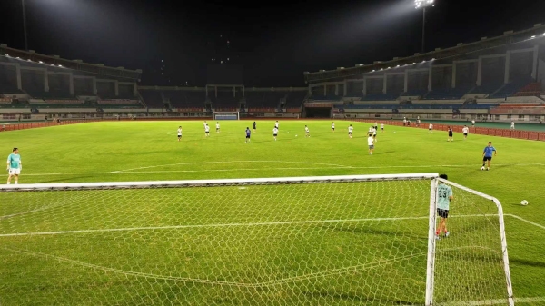 夜訓備戰現場。大足區融媒體中心供圖