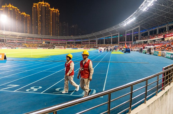 電力人員在現場安全巡視。國網重慶永川供電公司供圖