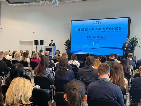 渝貿全球·匈牙利國際汽配展經貿對接會。重慶市商務委供圖