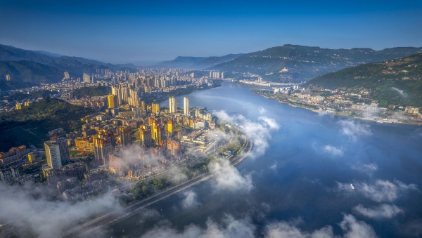 開州高新區正高質量發展書寫產城融合新篇章。開州區委宣傳部供圖