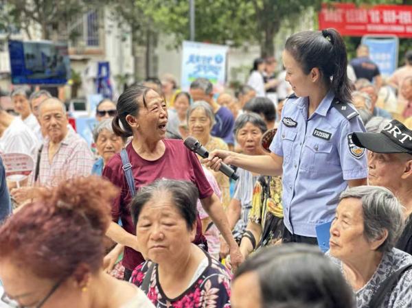 反詐宣傳。蓮花街道供圖
