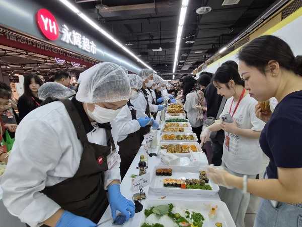 超市現場。永輝超市供圖