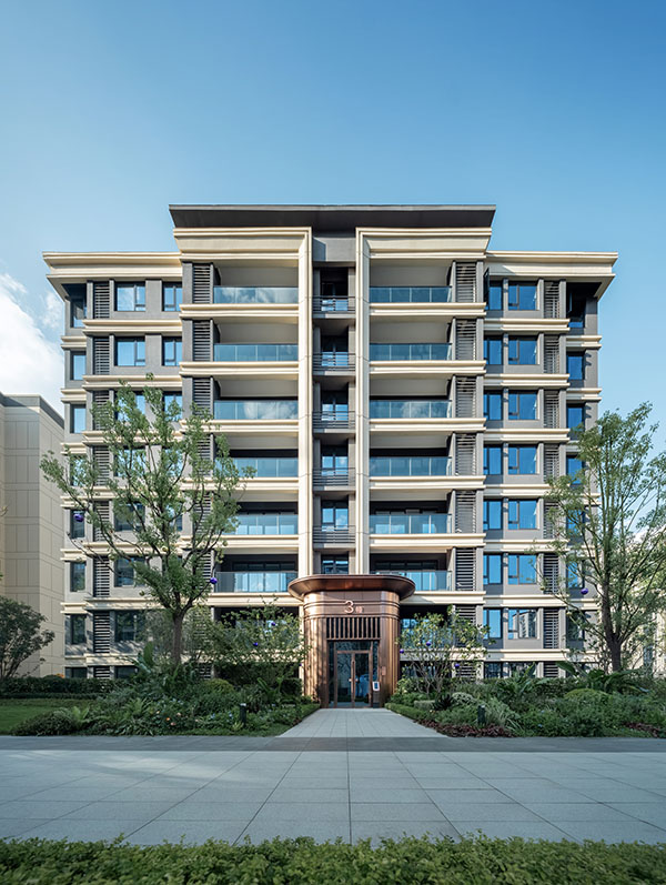 中建·光嶼一期外立面交付實景。中建·光嶼供圖