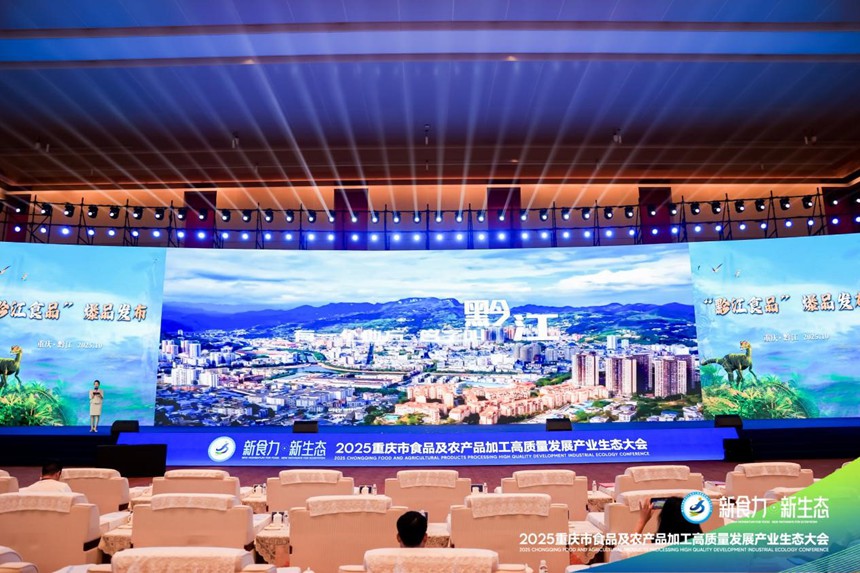 黔江食品爆品發布。主辦方供圖