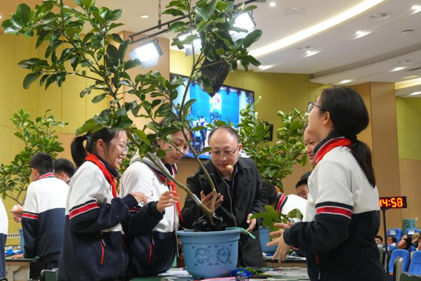 比賽現場。學校供圖