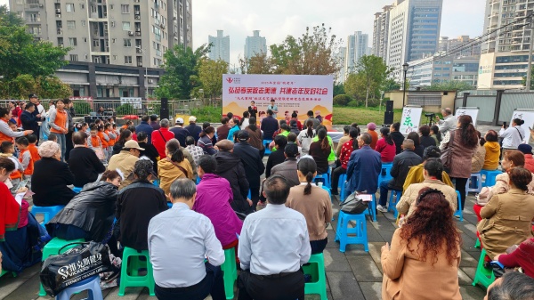 活動現場。旗龍路社區供圖