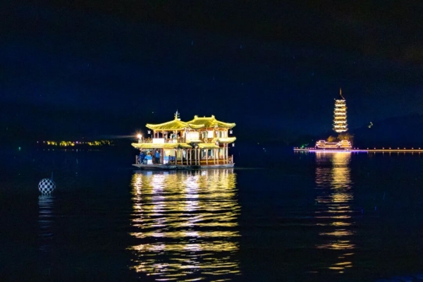 2025年漢豐湖水上歡樂季系列活動啟幕。開州區文旅委供圖