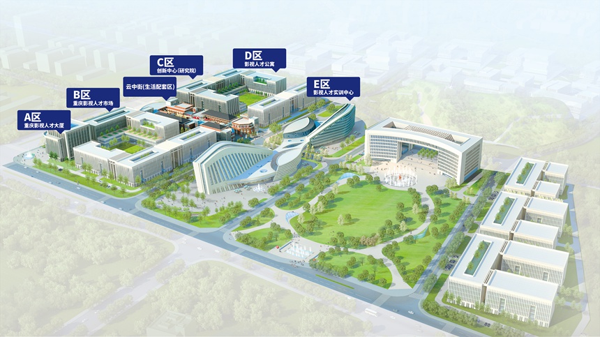 園區總覽圖。受訪者供圖