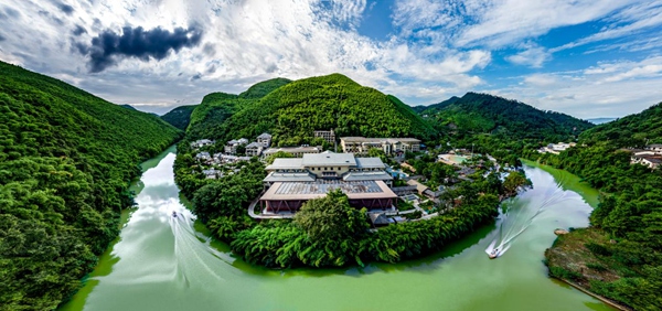 統景溫泉。主辦方供圖