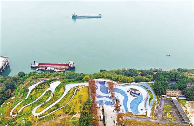 兩江魚復濱江公園即將建成開放