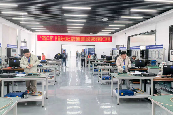 比賽現場。學校供圖